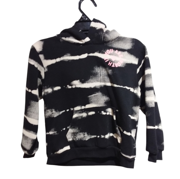 H&M Other - H&M Girls Black Tie Dye Hoodie